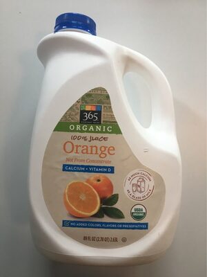 Orange 100% Juice, Orange