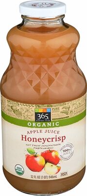 Honeycrisp Organic Apple 100% Juice, Honeycrisp