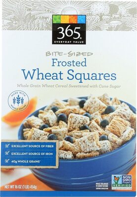 Frosted Bite-Sized Wheat Squares, Frosted
