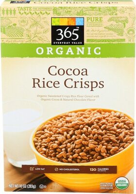 Cocoa Rice Crisps, Cocoa