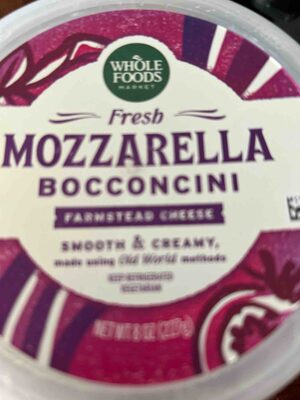 Fresh Mozzarella Bocconcini, Mozzarella