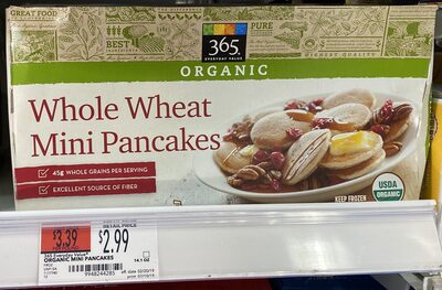 Whole Wheat Mini Pancakes, Whole Wheat