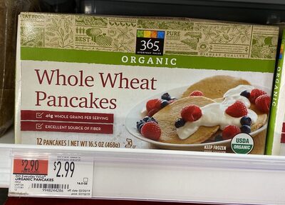 Whole Wheat Pancakes, Whole Wheat