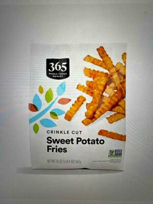 Sweet Potato Crinkle Cut Fries, Sweet Potato