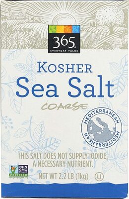 Coarse Kosher Sea Salt