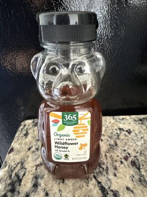 Light Amber Mountain Forest Organic Honey, Light Amber Mountain Forest