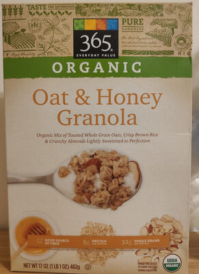 Oat And Honey Granola, Oat And Honey