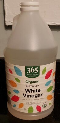 Distilled White Organic Vinegar, Distilled White