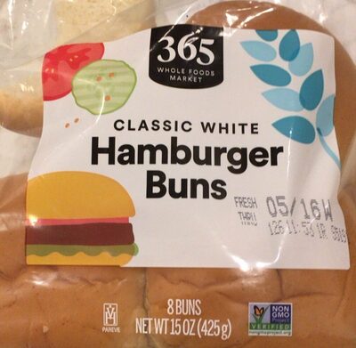 Classic White Hamburger Buns, Classic White