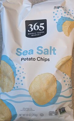 Sea Salt Potato Chips, Sea Salt