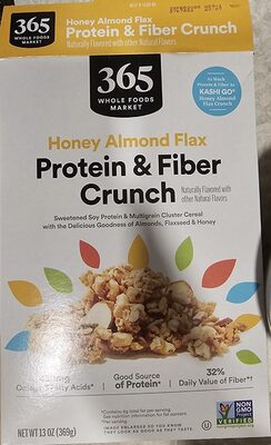 Honey Almond Flax Protein & Fiber Crunch, Honey Almond Flax