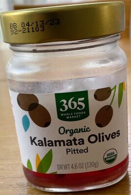 Organic Pitted Kalamata Olives