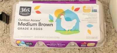 Grade A Medium Brown Eggs