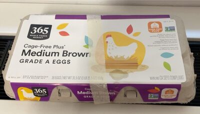 Grade A Medium Brown Eggs