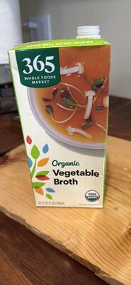 Organic Vegetable Broth, Vegetable