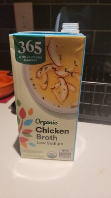 Low Sodium Chicken Organic Broth, Low Sodium Chicken