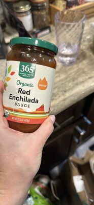 Medium Red Enchilada Organic Sauce, Medium Red Enchilada
