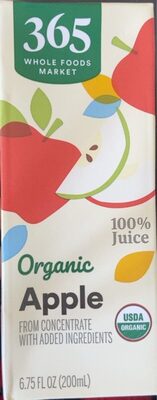 Apple From Concentrate 100% Juice, Apple