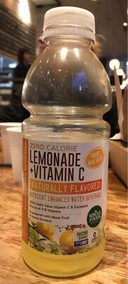 Lemonade Flavored Vitamin C Nutrient Enhanced Water Beverage, Lemonade