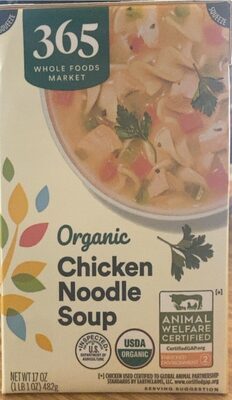 Chicken Noodle Organic Soup, Chicken Noodle
