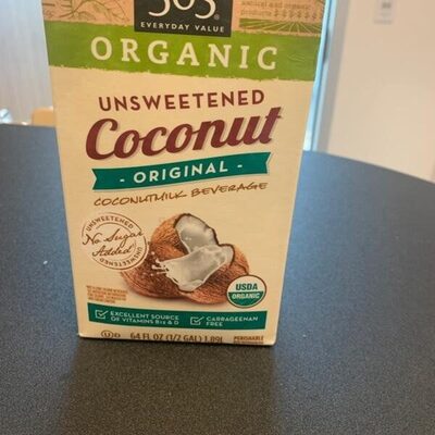 Original Unsweetened Coconutmilk Beverage, Original Unsweetened