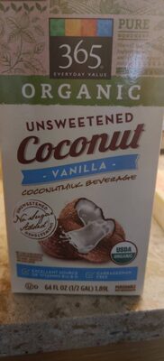Unsweetened Vanilla Coconutmilk Beverage, Unsweetened Vanilla