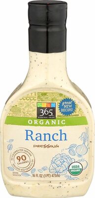Ranch Organic Dressing, Ranch