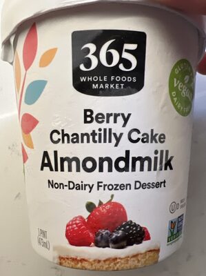 Berry Chantilly Cake Almondmilk Non-Dairy Frozen Dessert, Berry Chantilly Cake