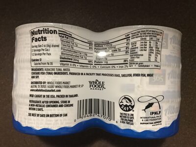 Albacore Wild Tuna In Water
