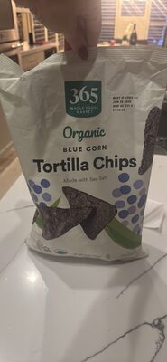 Blue Corn Salted Tortilla Chips, Blue Corn