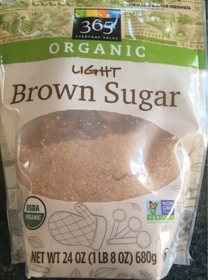 Light Brown Organic Sugar, Light Brown