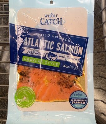 Gravlax Style Cold-Smoked Atlantic Salmon, Gravlax Style