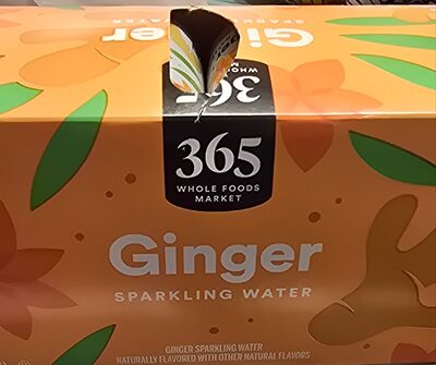 Ginger Flavored Sparkling Water, Ginger