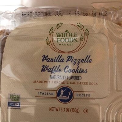Pizzelle Flavored Classic Waffle Cookies, Pizzelle