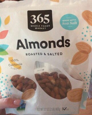Roasted & Salted Almonds, Roasted & Salted