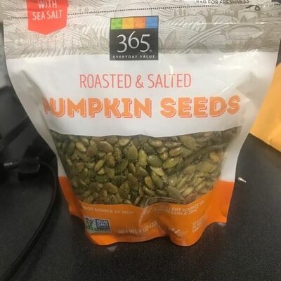 Roasted & Salted Pumpkin Seeds, Roasted & Salted