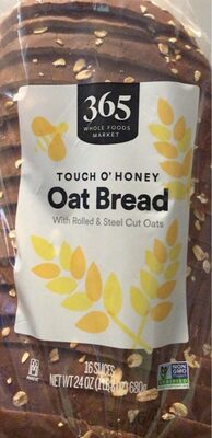 Touch O' Honey Oat Bread, Touch O' Honey Oat