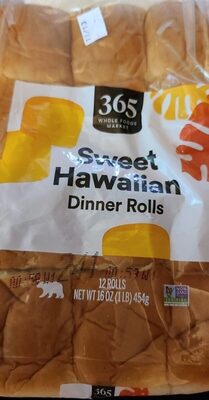 Sweet Hawaiian Dinner Rolls, Sweet Hawaiian