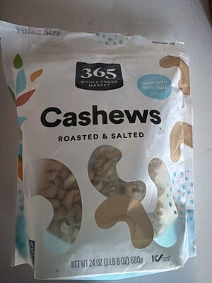 Roasted & Salted Cashews, Roasted & Salted