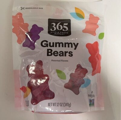 Gummy Bears Assorted Flavors Candy, Gummy Bears