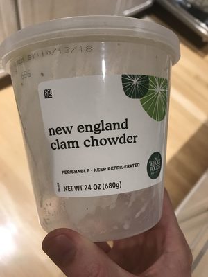 New England Clam Chowder, New England