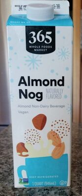 Almond Nog Non-Dairy Beverage, Almond Nog