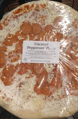 Uncured Pepperoni Pizza, Uncured Pepperoni