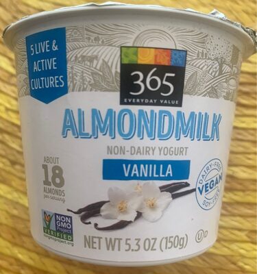 Vanilla Almondmilk Non-Dairy Yogurt, Vanilla