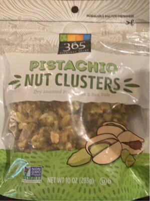 Dry Roasted & Sea Salt Pistachio Nut Clusters, Dry Roasted & Sea Salt
