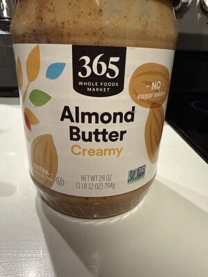 Creamy Almond Butter, Creamy