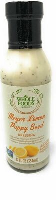 Meyer Lemon Poppy Seed Dressing, Meyer Lemon Poppy Seed