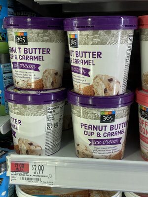 Peanut Butter Cup & Caramel Ice Cream, Peanut Butter Cup & Caramel