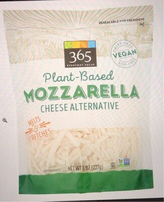 Mozzarella-Style Plant-Based Cheese Alternative, Mozzarella-Style