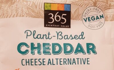 Cheddar-Style Plant-Based Cheese Alternative, Cheddar-Style